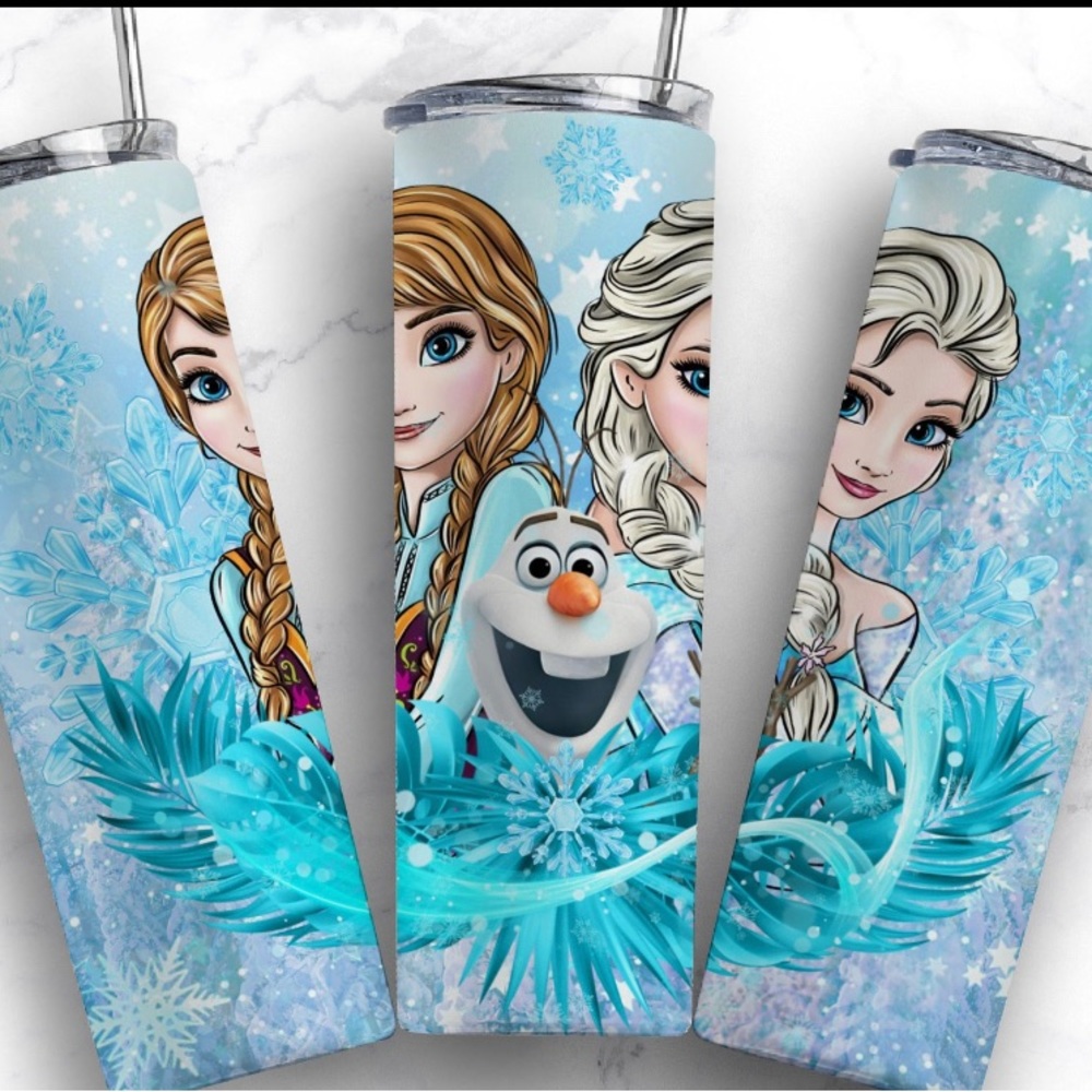 Frozen 20 oz tumbler